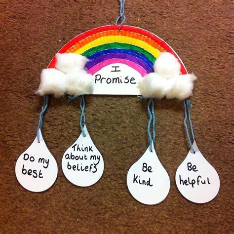 16 best Promise Activities for Rainbows and Brownies images on Pinterest | Brownie girl scouts ...