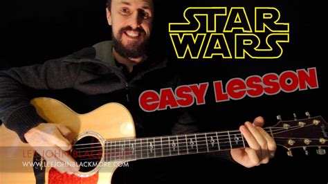 EASY GUITAR LESSON | STAR WARS THEME & DARTH VADER'S THEME | FOR ...