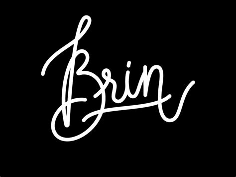 Brin Logo by doffdog on Dribbble