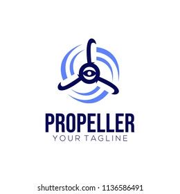 Propeller Logo Design Stock Vector (Royalty Free) 1136586491 | Shutterstock