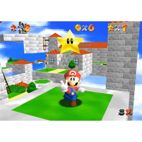 Nintendo 64 Super Mario 64 - N64 Super Mario 64 - Solo el juego