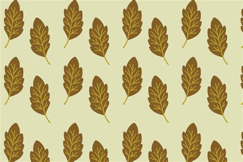 Leaf Art Pattern Graphic by papakilostudio · Creative Fabrica