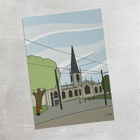 Sheffield Cathedral Print – Lisa Swift