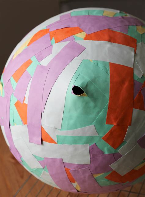 DIY Paper Mache Easter Egg Basket