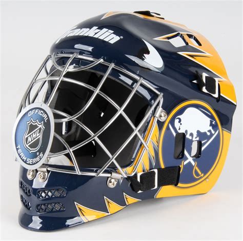 Dominik Hasek Helmet : Dominik Hasek HOF Autographed Buffalo Sabres Full-Size ... : Damn,dominik ...