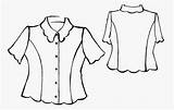 Blouse Coloring Clipartmag Drawing Sketch Page sketch template