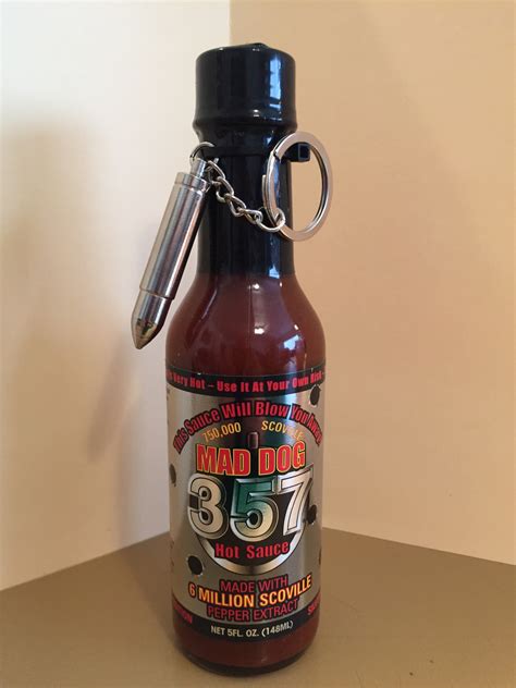 MAD DOG 357 SILVER EDITION HOT SAUCE 750,000 SHU 5oz – Scorched Lizard ...