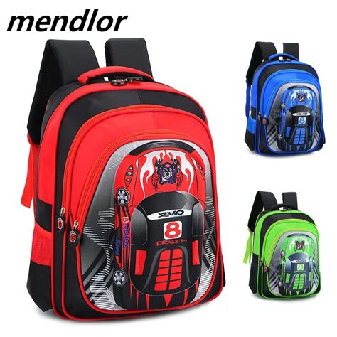 3D School Bags For Boys Waterproof Backpack Child Book bag Kids ...