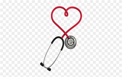 Nurse - Heart Stethoscope Png - Free Transparent PNG Clipart Images Download