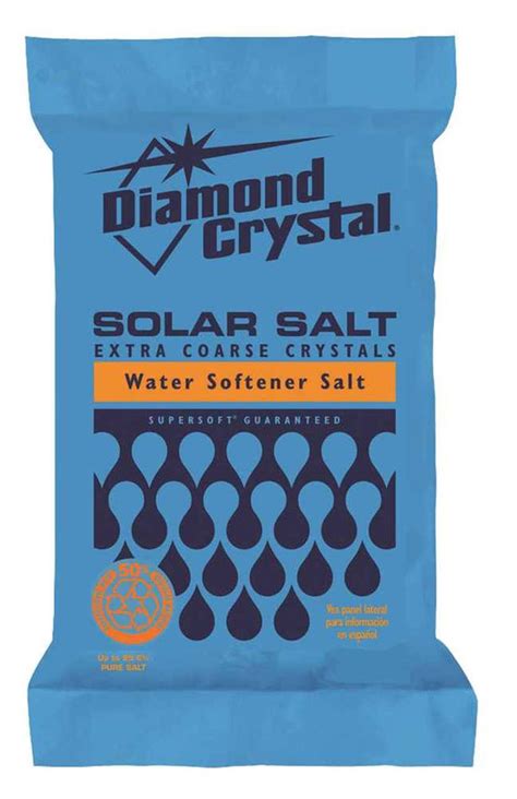 Diamond Crystal SOLAR NATURALS® WATER SOFTENER SALT CRYSTALS - in ...