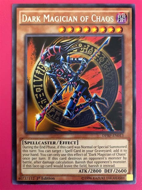 Dark Magician of Chaos DPRP-EN013 1st Edition Near Mint | Etsy