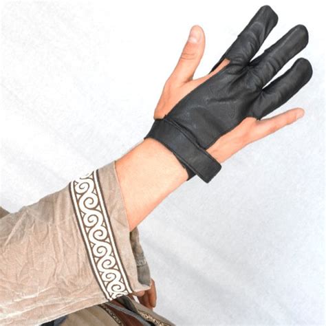 Leather 3 Finger Archery Glove – Soul Archer Traditional Archery Perth