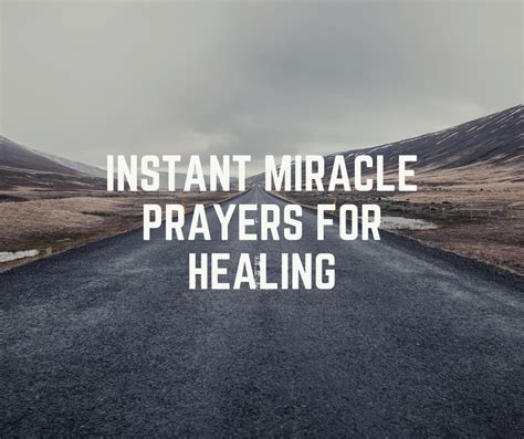 30 Instant Miracle Prayers For Healing | PRAYER POINTS