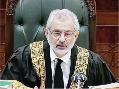 CJP Qazi Faez Isa Advocates Ending Word 'Sahib' in Job Titles