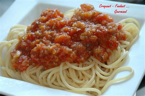 Spaghetti à la napolitaine - Croquant Fondant Gourmand