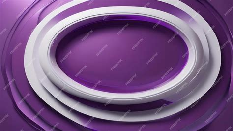 Premium Photo | Purple background with a white oval in the middle