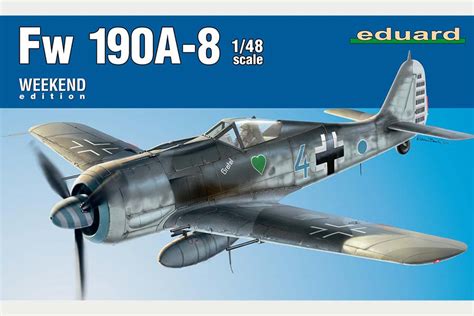 Fw190A8 Fighter (Wkd Edition Plastic Kit) - BJ Hobby Supply