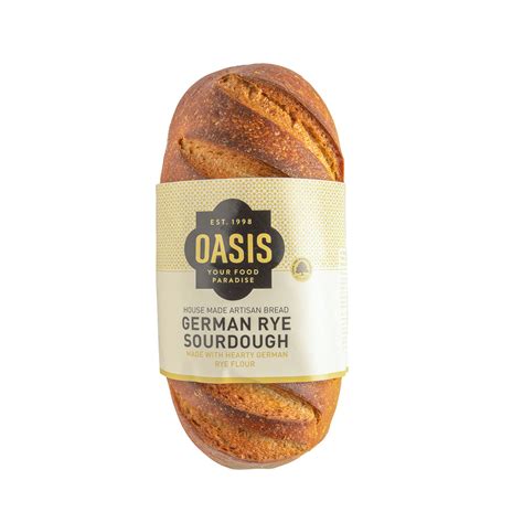 Sourdough German Rye Bread - bread | Oasis