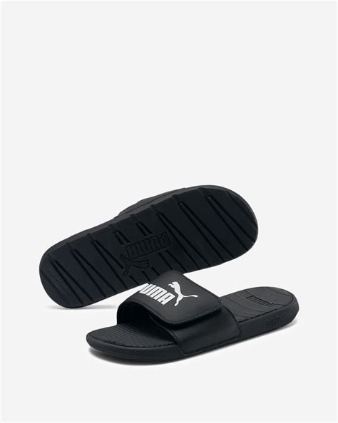 Shop PUMA Cool Cat V Slide 38248402 black | SNIPES USA