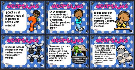 Acertijos fáciles de matemáticas para niños de primaria - Imagenes ...