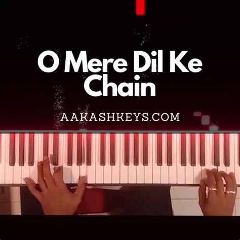 O Mere Dil Ke Chain Midi by Aakash Desai | AakashKeys.com