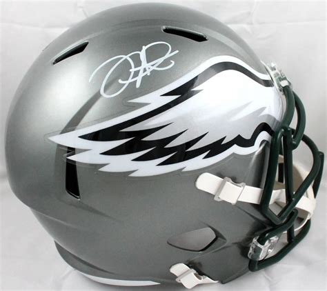 Jalen Hurts Signed Eagles Full-Size Flash Alternate Speed Helmet (Beckett) | Pristine Auction