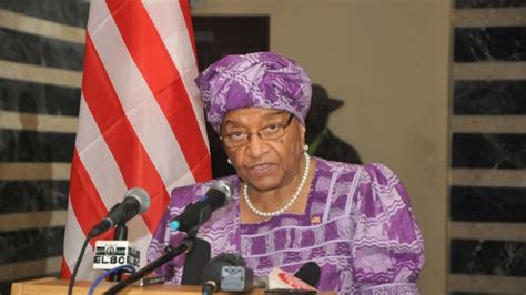 Liberian President Thanks Obama for Ebola Support