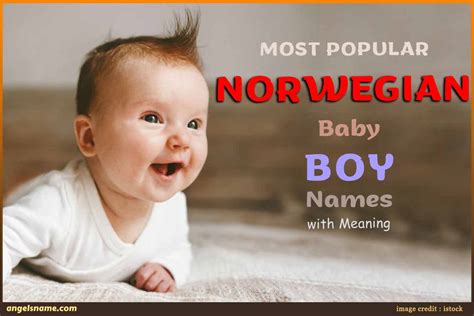 Most Popular Norwegian Baby Boy Names With Meaning | Angelsname.com