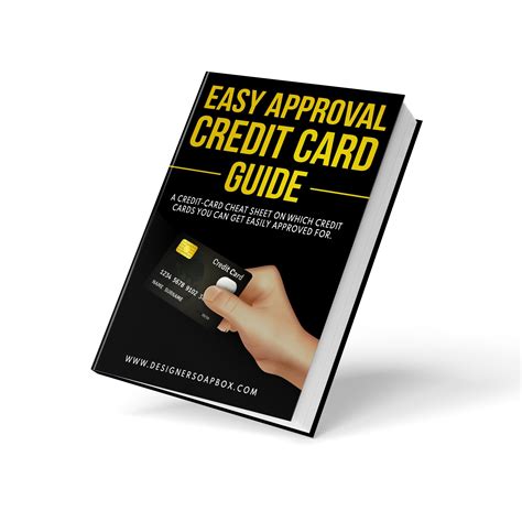 Easy Approval Credit Card Guide - Designer SoapBox