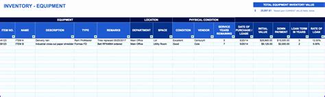 10 asset Tracking Excel Template - Excel Templates