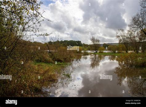 A view of Blagdon Lake created by Bristol Water in 1899, popular with fishermen and birdwatchers ...