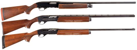 Three Shotguns -A) Winchester Model 1200 Slide Action Shotgun | Rock ...