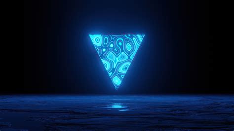 3840x2160 Blue Triangle Variant Abstract 4k 4K ,HD 4k Wallpapers,Images,Backgrounds,Photos and ...
