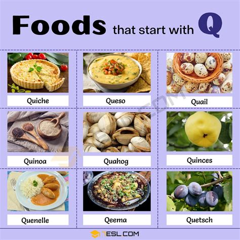 25+ Amazing Foods that Start with Q (with Facts and Pictures) • 7ESL ...