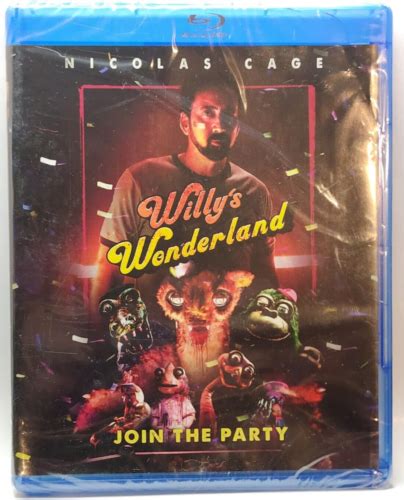 Willy's Wonderland (Blu-ray, 2021) Nicolas Cage, Emily Tosta, Beth Grant | eBay