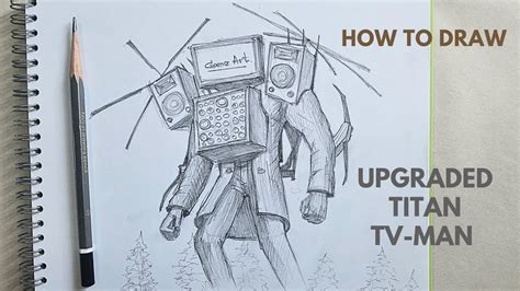 How To Draw TITAN TV MAN Skibidi Toilet UPGRADED ??, 50% OFF