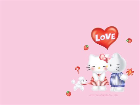 Love Wallpaper - Hello Kitty Wallpaper (2712800) - Fanpop