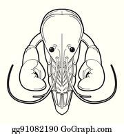 900+ Royalty Free Crayfish Vector Isolated White Background Vectors - GoGraph