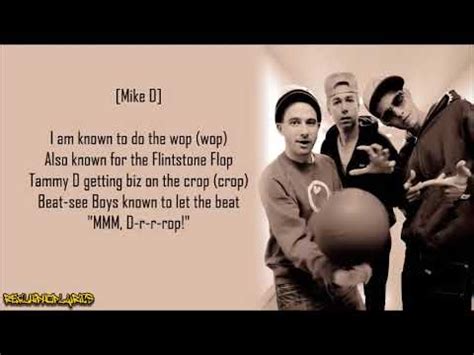 Beastie Boys - Intergalactic (Lyrics) - YouTube