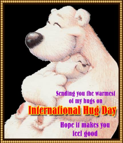 Warmest Hugs. Free International Hug Day eCards, Greeting Cards | 123 Greetings