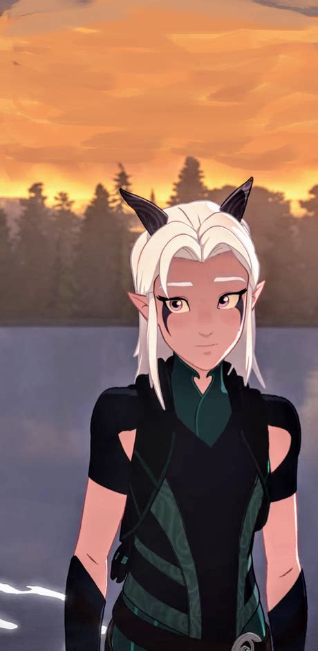 A Rayla wallpaper I made. Happy Friday! : r/TheDragonPrince