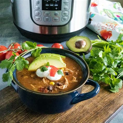 Best Instant Pot Mexican Chicken Soup – Must Love Home