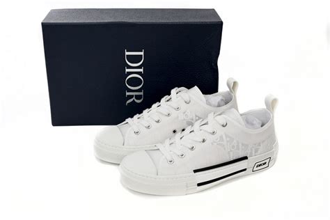 Replica Dior B23 Low Top Oblique White,3SN249YNT_H060