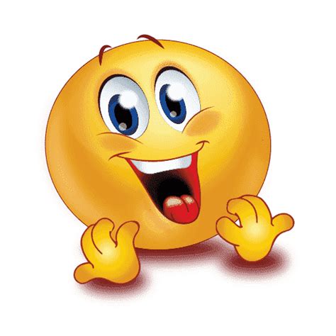 Happy Emoji, Delightful Symbol, Cheerful Icon, Smiling Face, Joyful Expression PNG