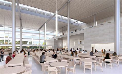 Renderings Highlight Interior of Apple's Upcoming 'Spaceship' Campus ...