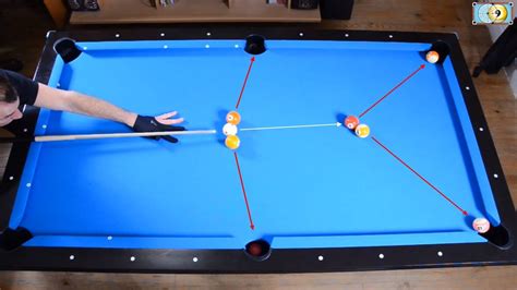 Trickshots for beginners #2 - สนุกเกอร์ - Pool Trick Shot & Artistic Billiard training lesson ...