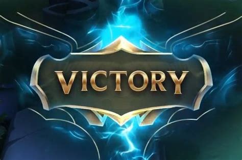 League Of Legends Victory Screen