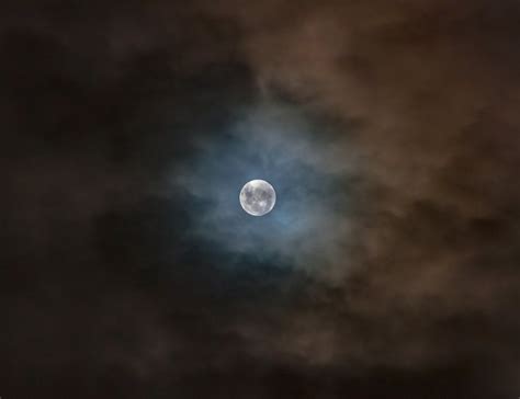 Moon on Night Sky · Free Stock Photo