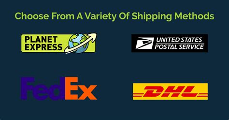 Shipping Methods • Planet Express