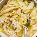Lemongrass Chicken Cabbage Soup